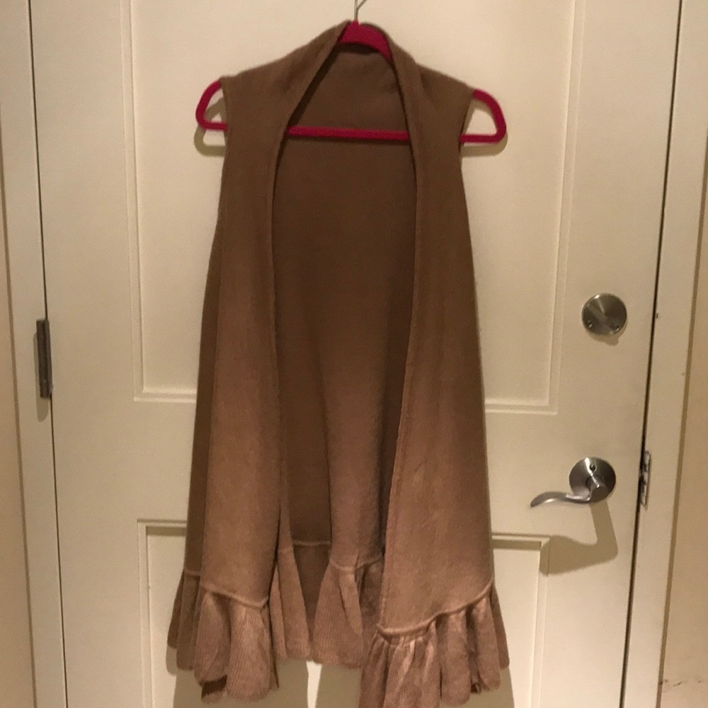 Sweater vest/cardigan anthropology